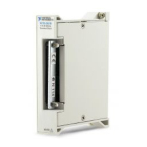 National Instruments PXI Terminal Block NI TB-2709 installation guide