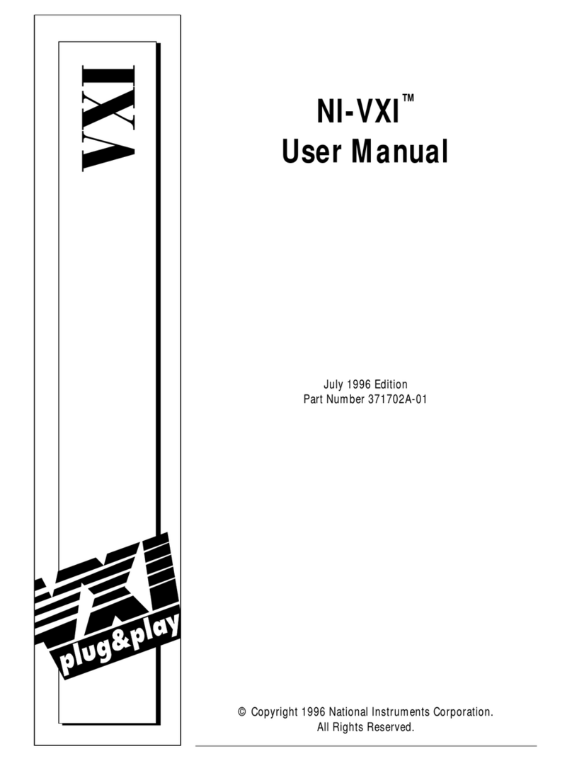 National Instruments NI-VXI User manual