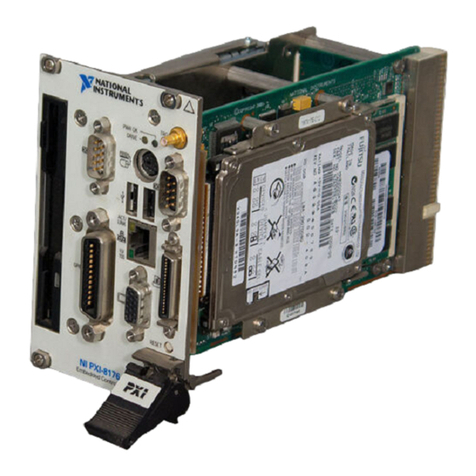 National Instruments PXI NI 8171 Series User manual National Instruments PXI NI 8171 Series User manual