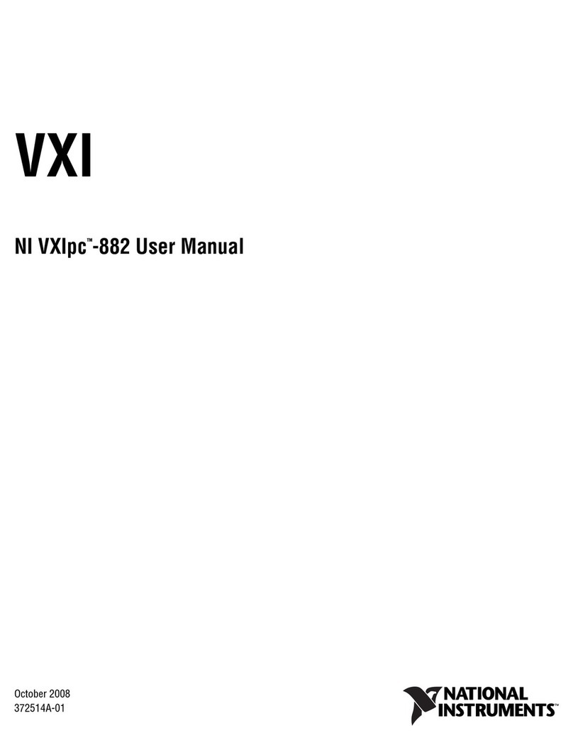 National Instruments NI VXIpc-882 User manual National Instruments NI VXIpc-882 User manual