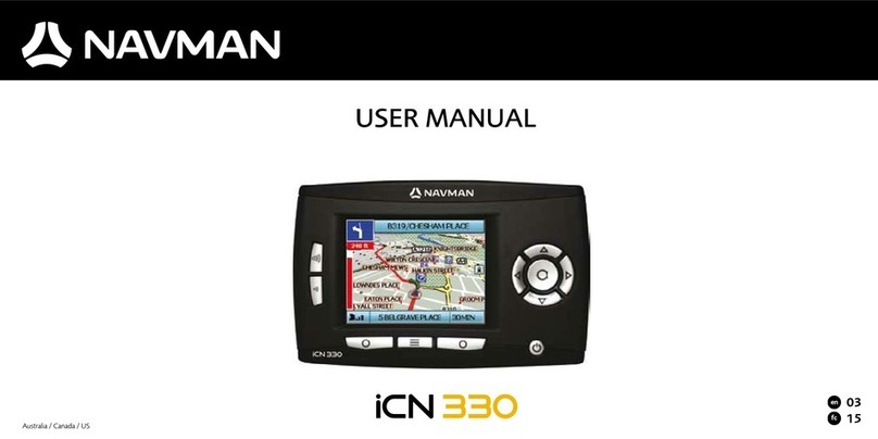 Navman iCN 330 user manual