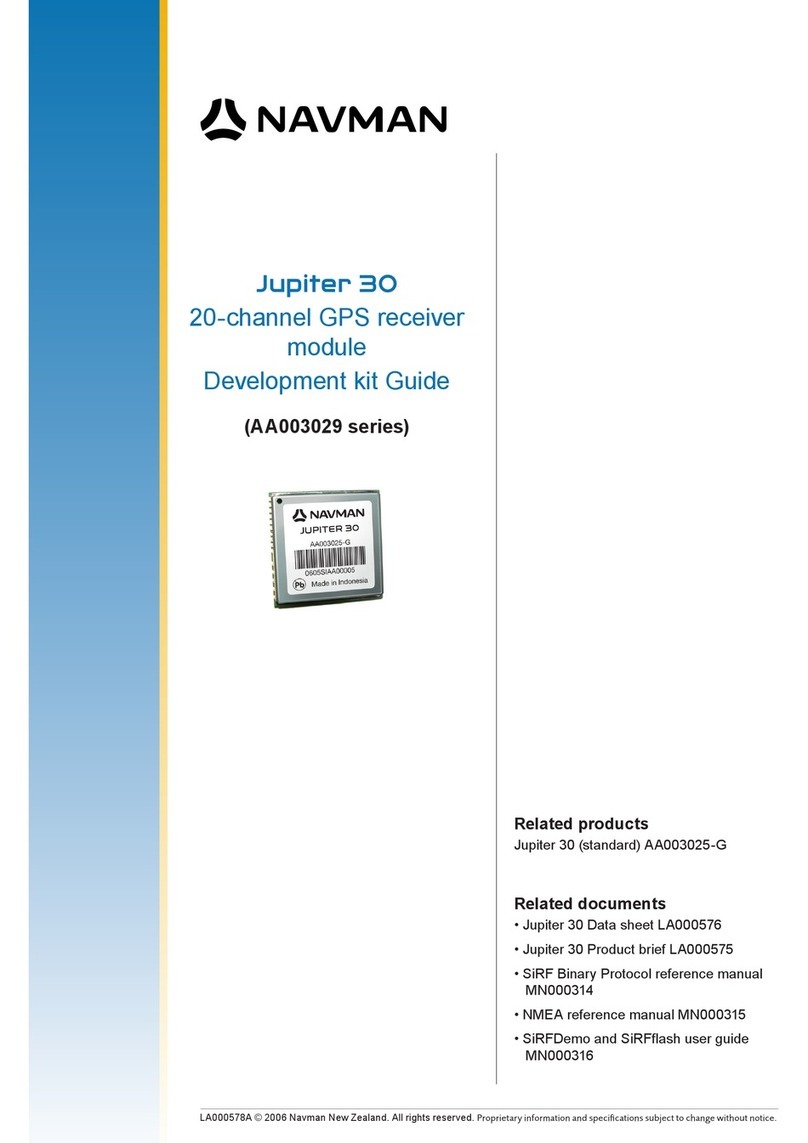 Navman LA000578A User manual
