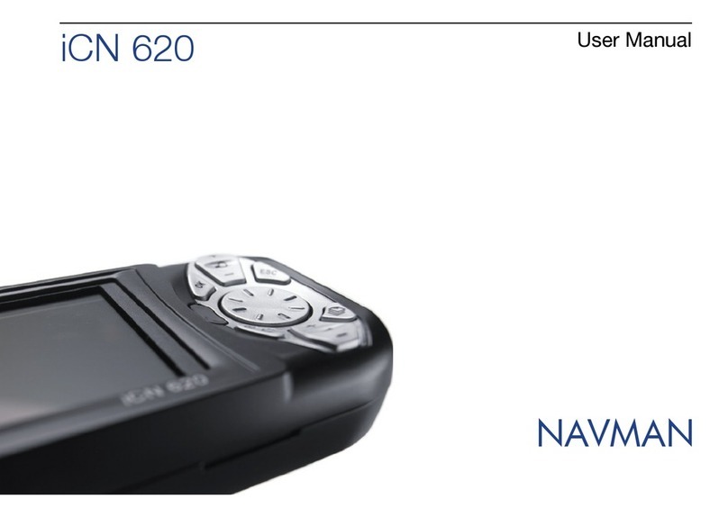 Navman iCN 620 user manual
