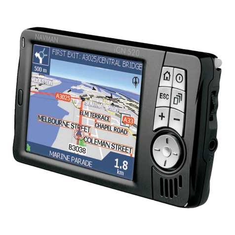 Navman iCN 500 series User manual