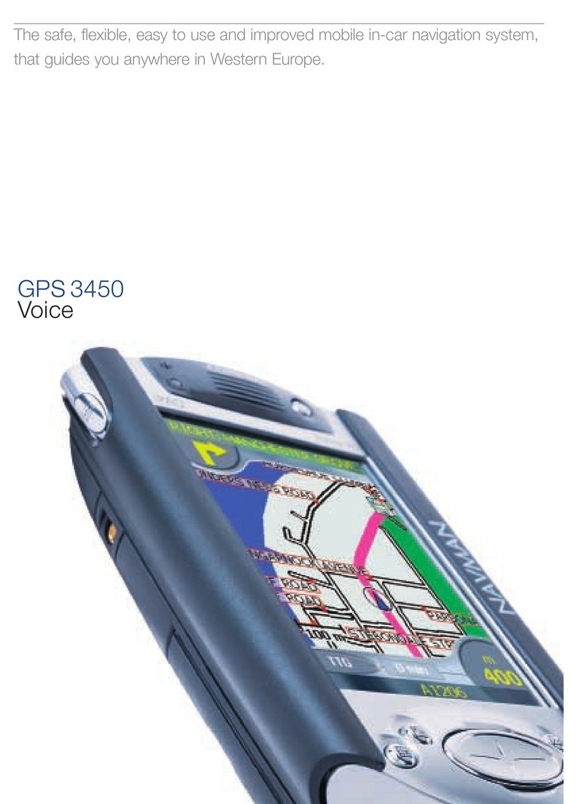 Navman GPS 3450 User manual