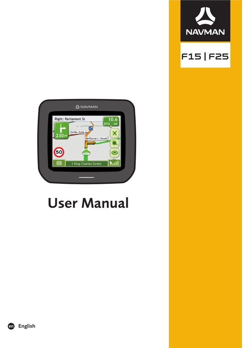 Navman F15 User manual Navman F15 User manual
