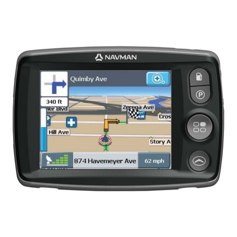Navman F-Series user manual