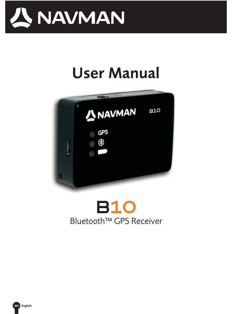 Navman B10 User manual