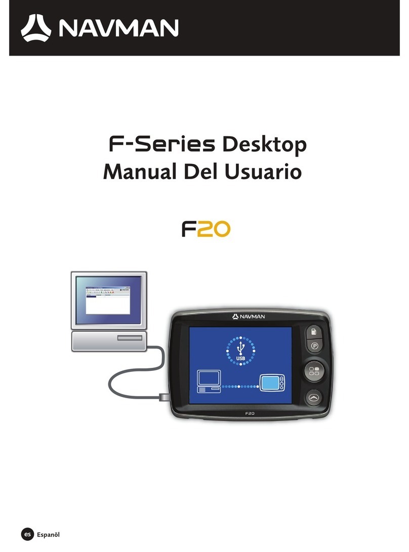 Navman F-Series F20 User guide