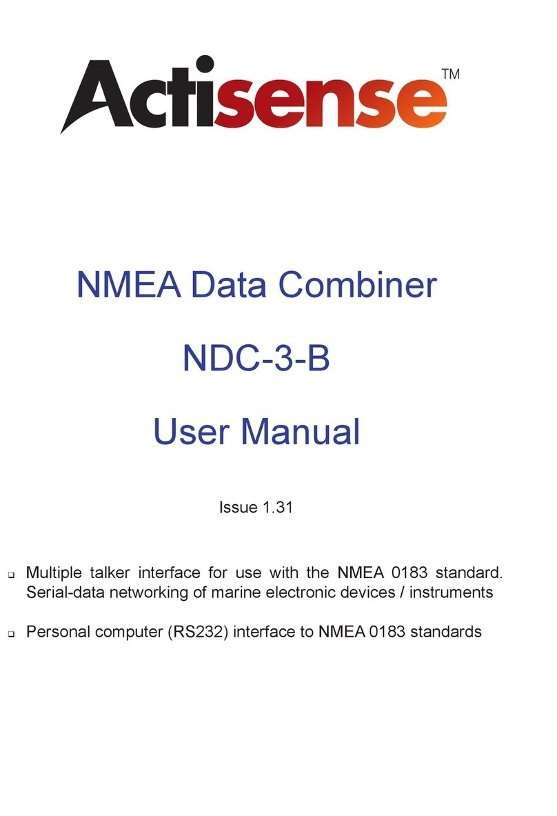 Actisense NDC-3 user manual