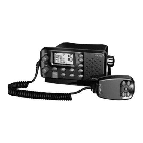 Navman VHF 7000 Operation manual