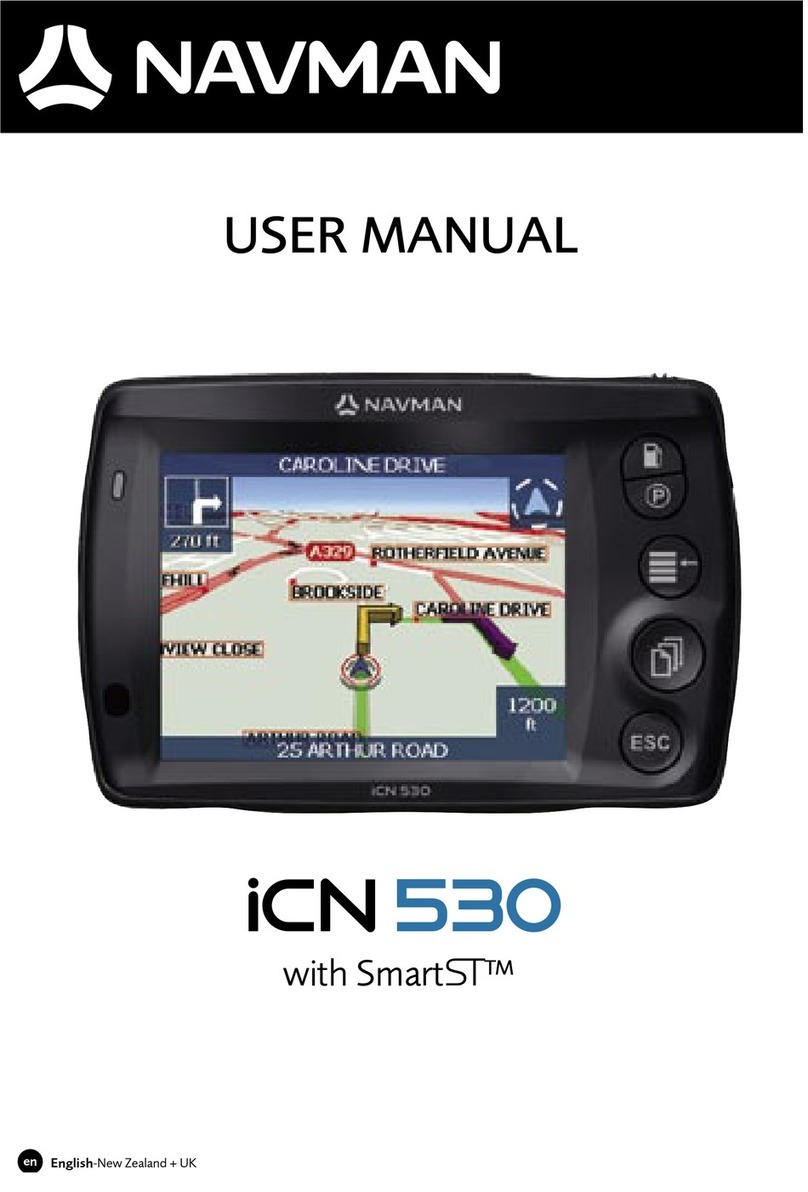 Navman SmartS iCN530 User manual