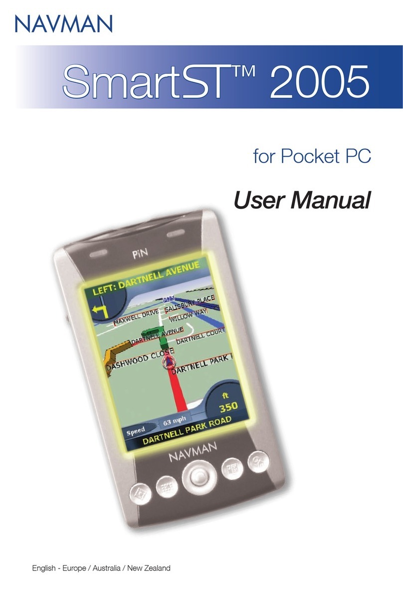 Navman Smart 2005 user manual