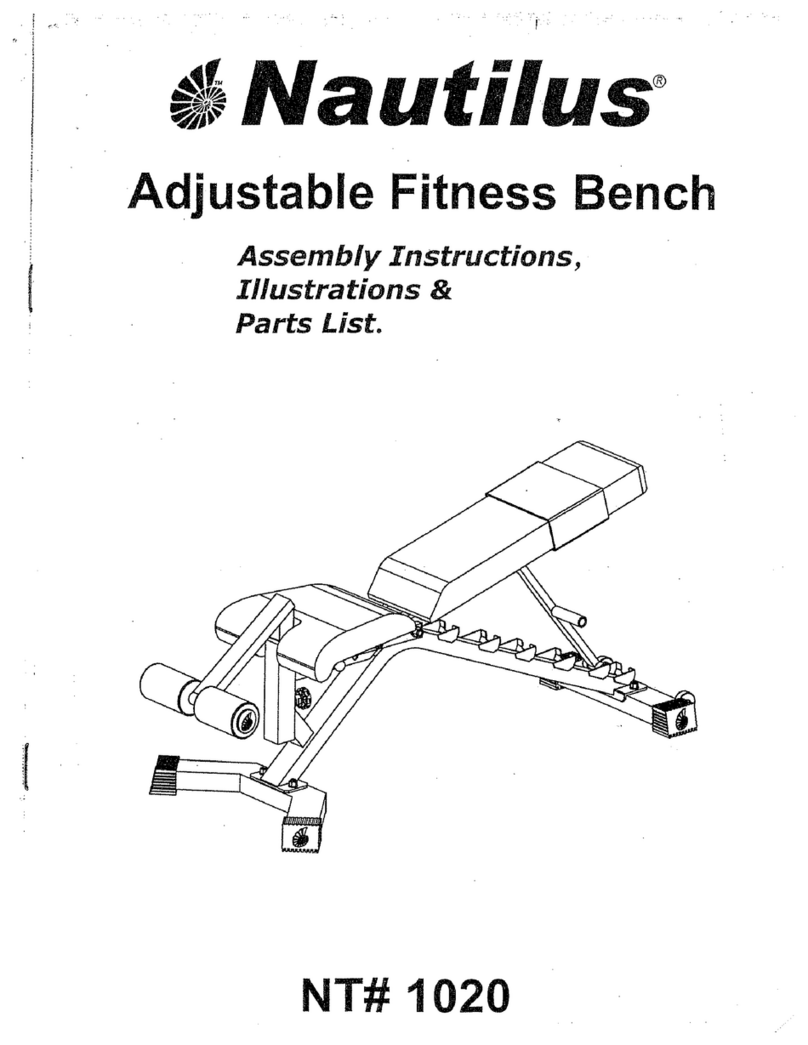 Nautilus NT#1020 user manual