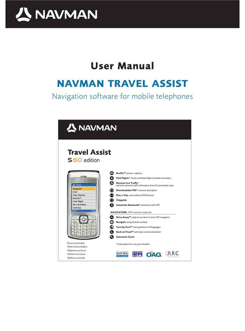 Navman S60 User manual