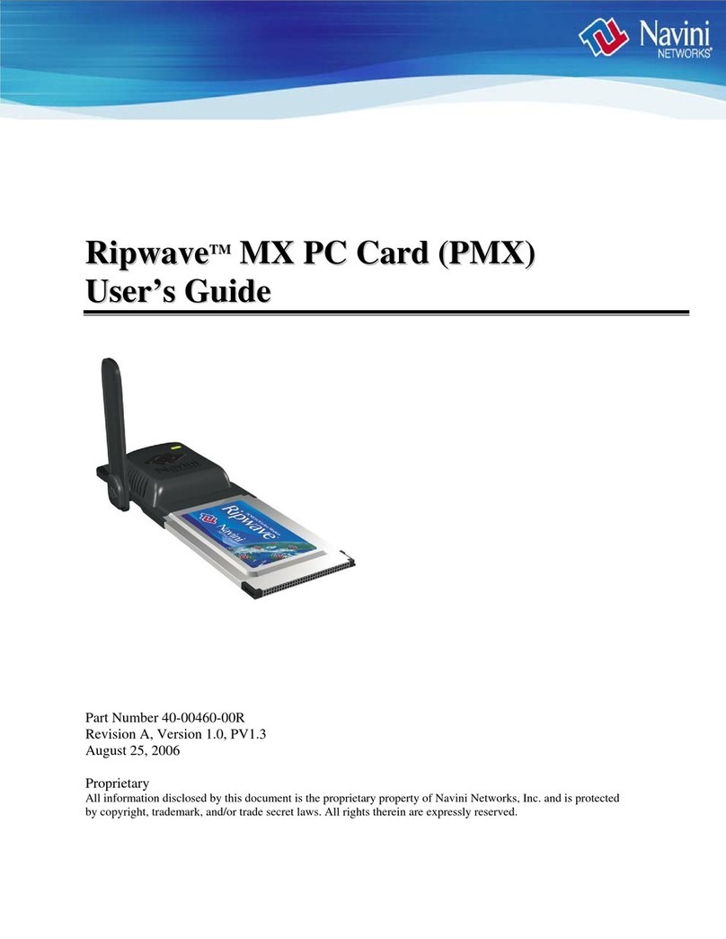 Navini Networks RIPWAVE 40-00460-00R user guide