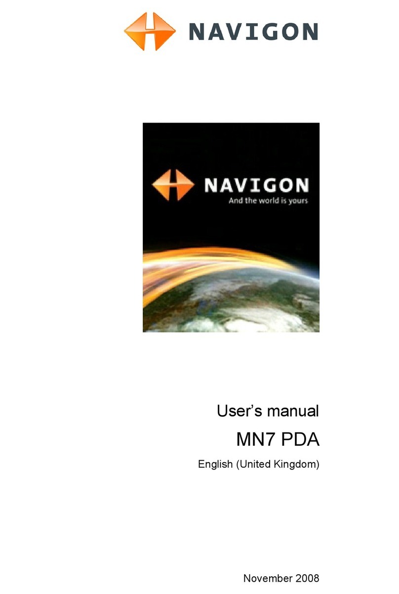 Navigon MN7 Windows Mobile (PDA) User manual