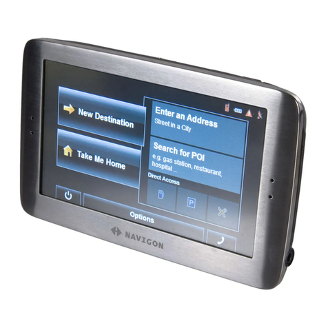Navigon Sync 8100T user guide