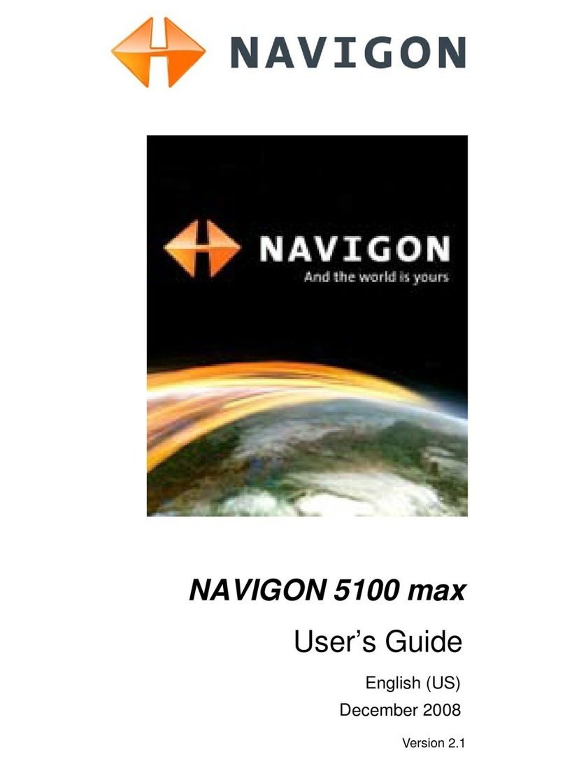 Navigon PNA 5100 User manual