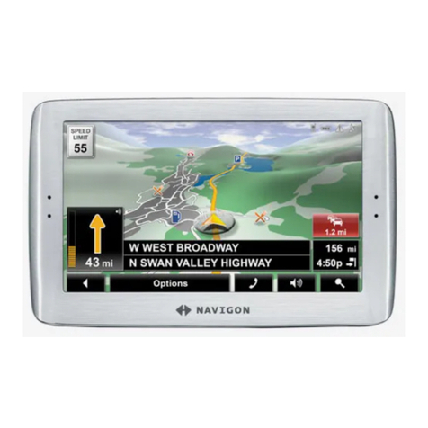 Navigon 81XX User manual