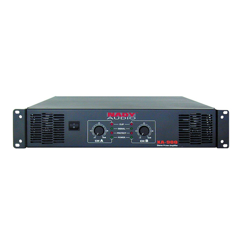 Nady Audio XA owner's manual