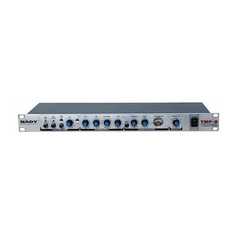 Nady Audio TMP-3 User manual