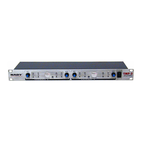 Nady Audio TMP-2 owner's manual