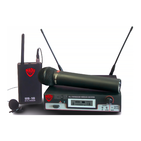 Nady Systems UHF-16 User manual