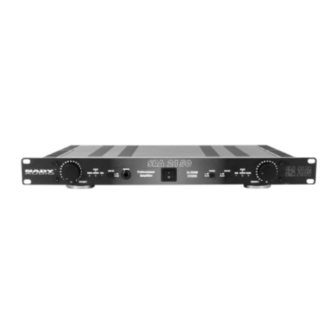 Nady Audio SRA 2150 owner's manual
