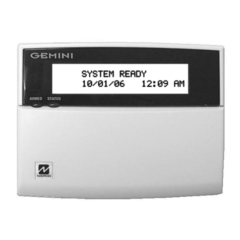 NAPCO Gemini GEM-DXRP1 User manual
