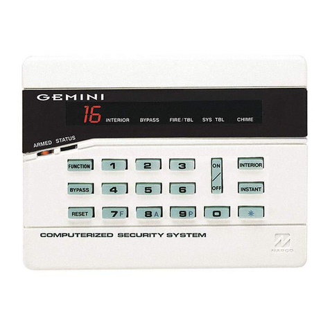 NAPCO Gemini GEM-P1632 User manual NAPCO Gemini GEM-P1632 User manual