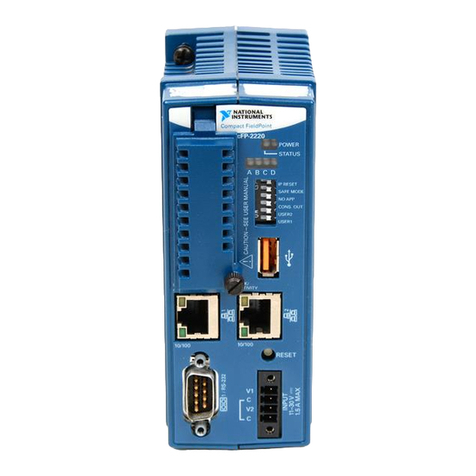 National Instruments Fieldpoint CFP-2200 User manual National Instruments Fieldpoint CFP-2200 User manual