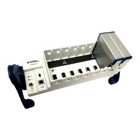 National Instruments Eight-slot USB Chassis NI cDAQ-9172 User manual National Instruments Eight-slot USB Chassis NI cDAQ-9172 User manual