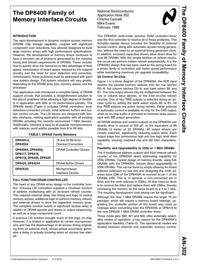 National Semiconductor DP8400 Application note
