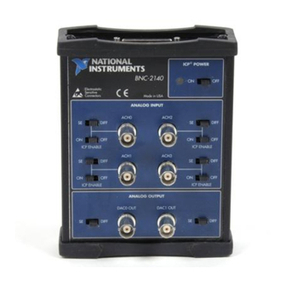 National Instruments BNC-2140 User manual