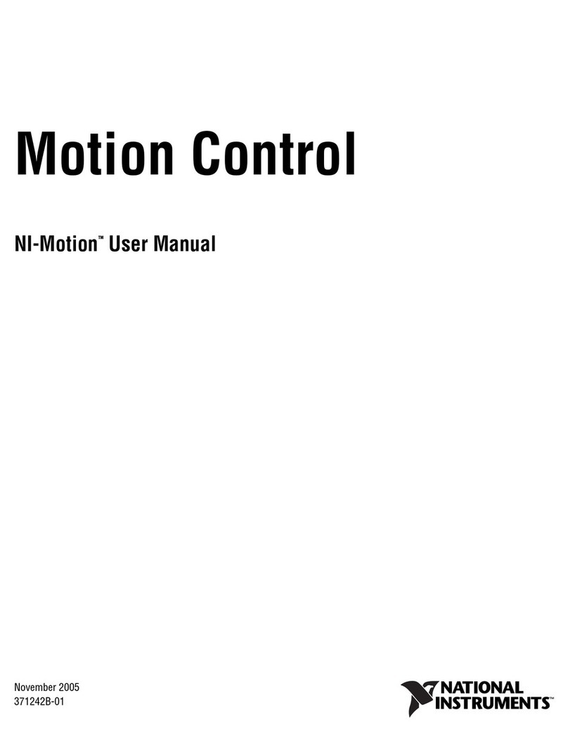 National Instruments NI-Motion User manual