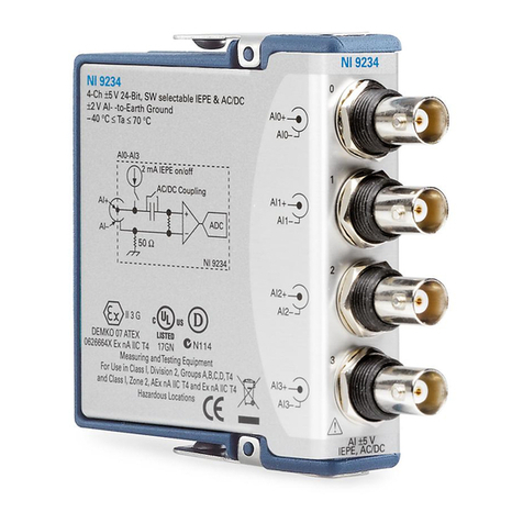 National Instruments NI 9234 User manual National Instruments NI 9234 User manual