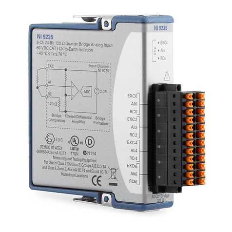 National Instruments NI 9235 operating instructions