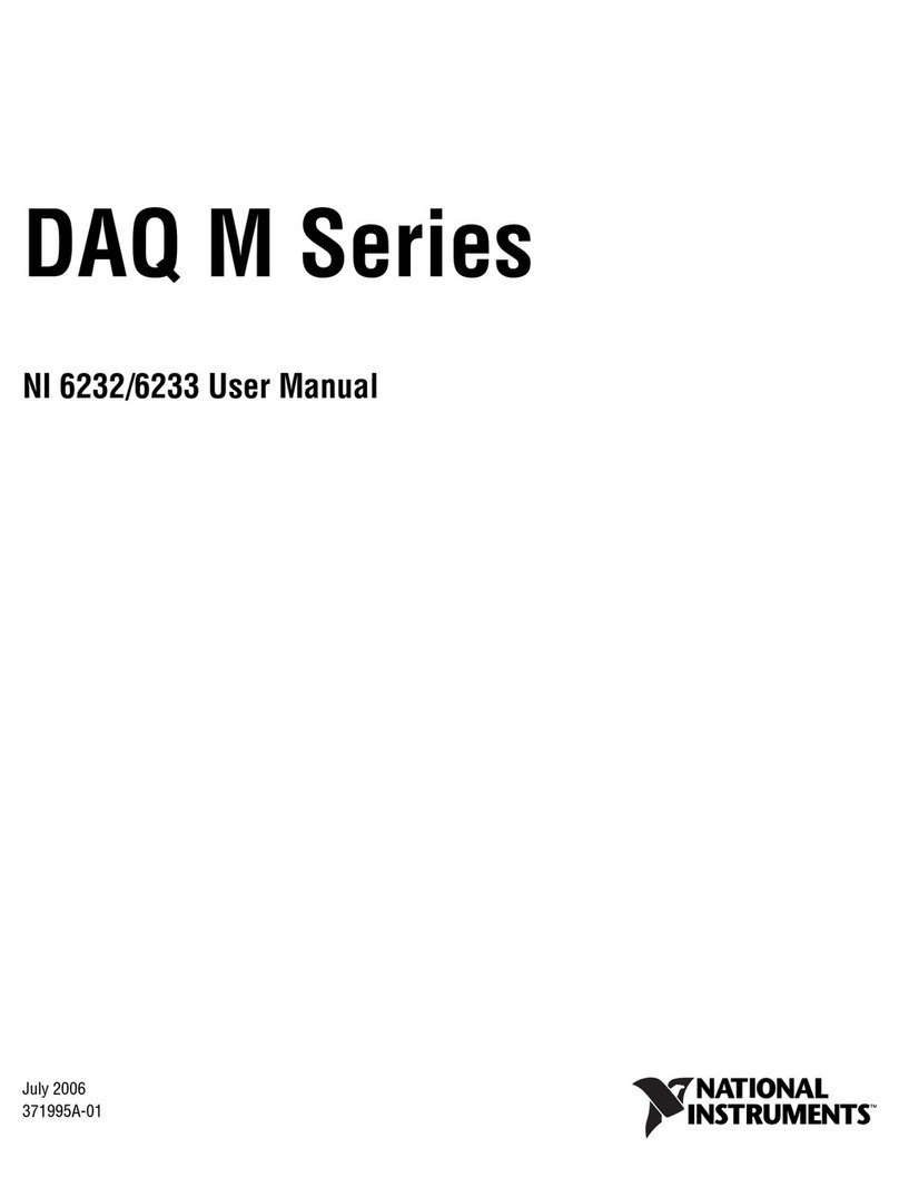 National Instruments NI 6232 User manual