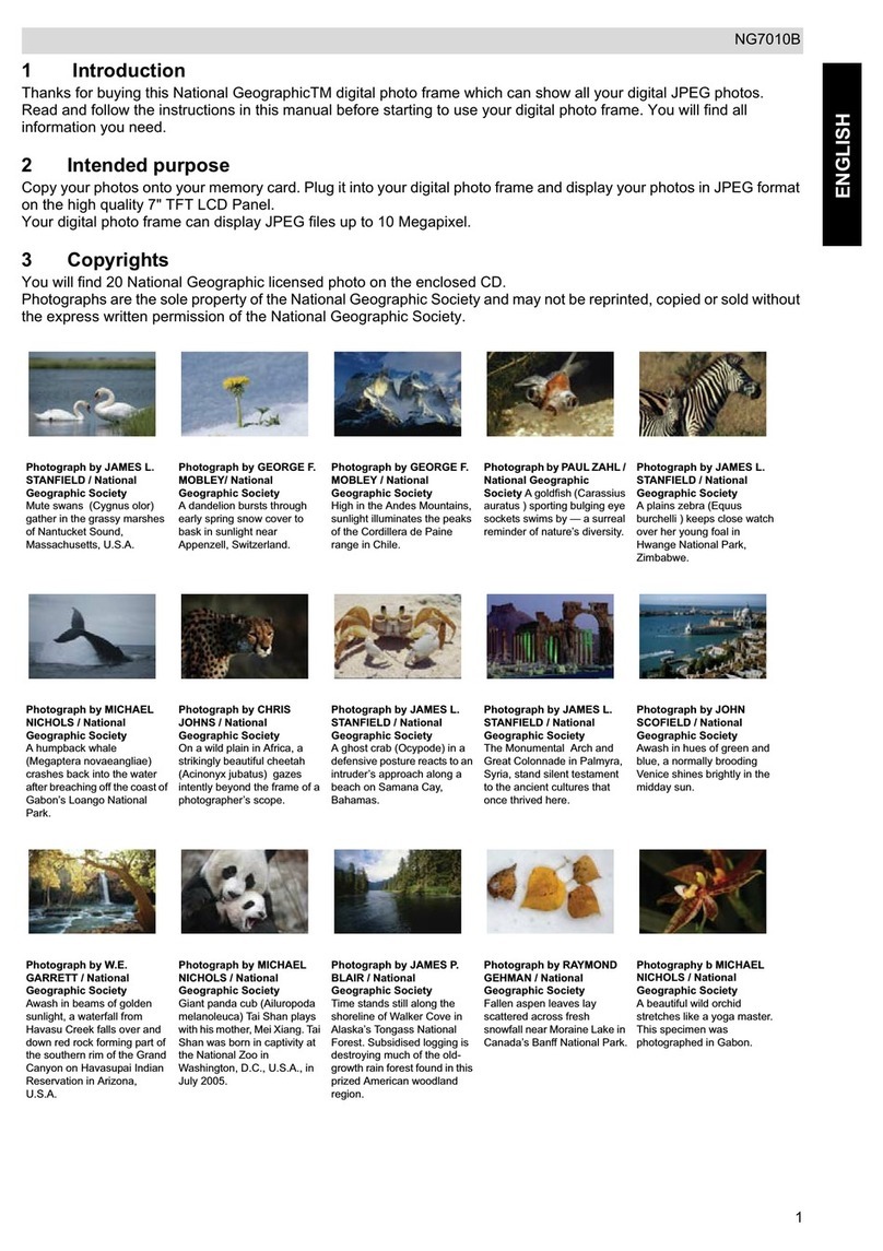 National Geographic NG7010B user guide