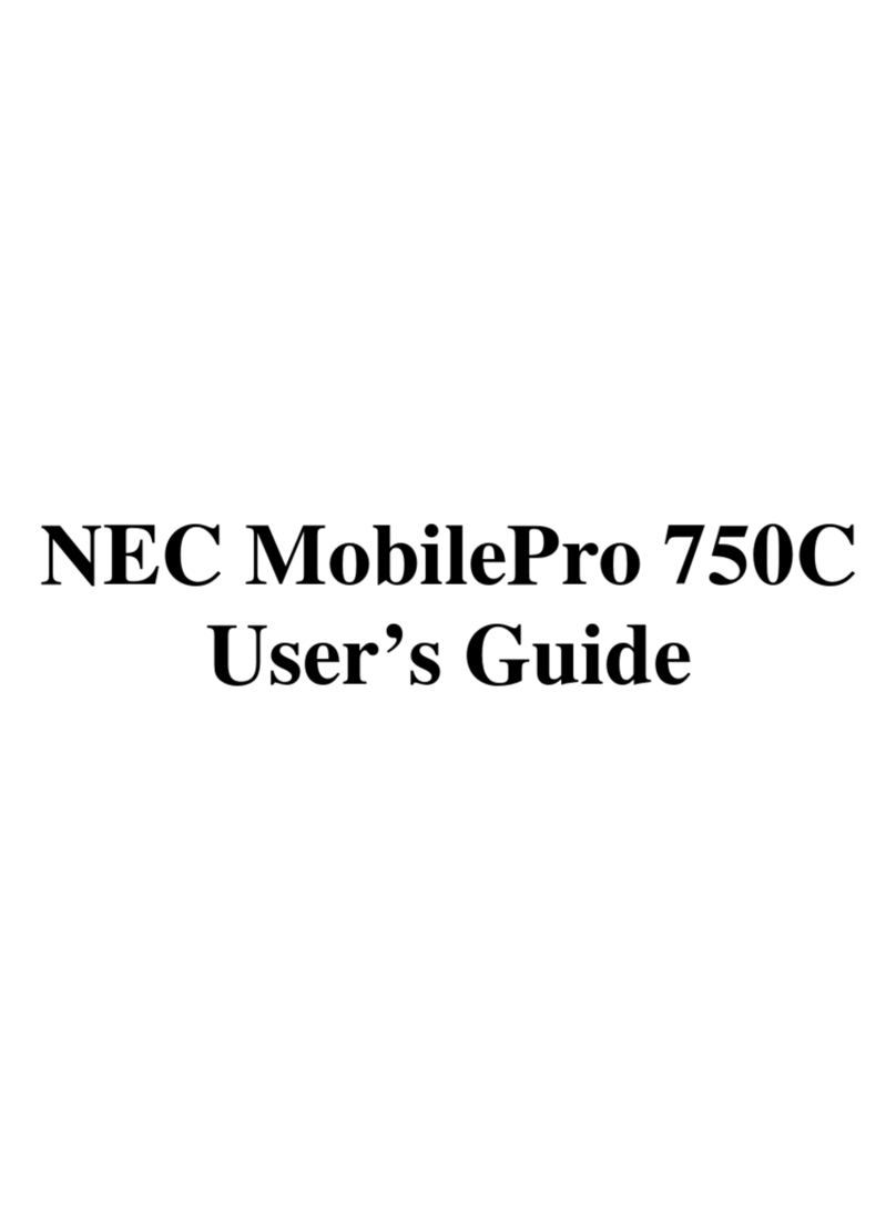NEC SuperScript 750C user guide