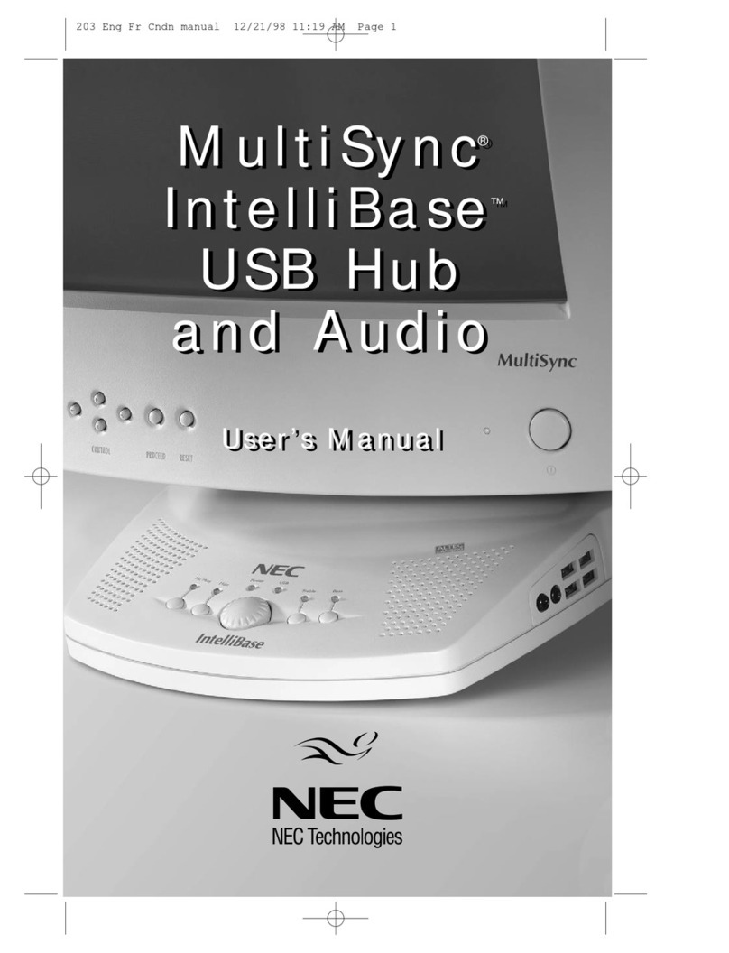 NEC USB User manual