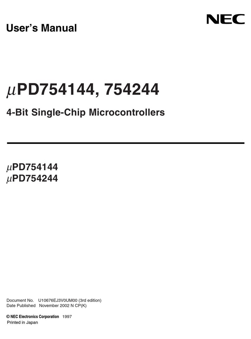NEC PD754144 User manual