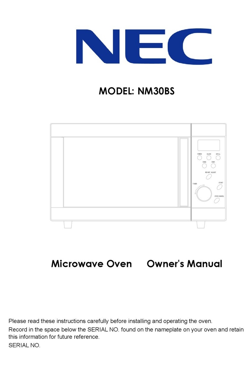NEC NM30BS owner's manual