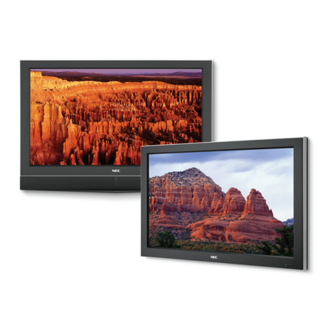 NEC ASPV32-AVT - AccuSync - 32" LCD TV User manual NEC ASPV32-AVT - AccuSync - 32" LCD TV User manual