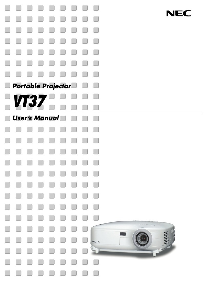 NEC VT37 User manual