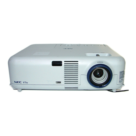 NEC VT46 User manual
