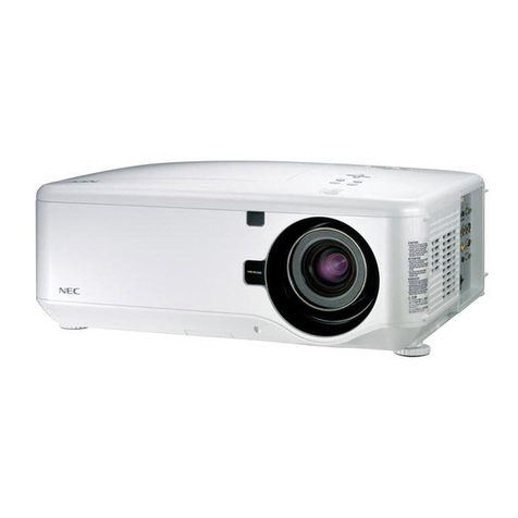 NEC NP4001/NP4000 User manual