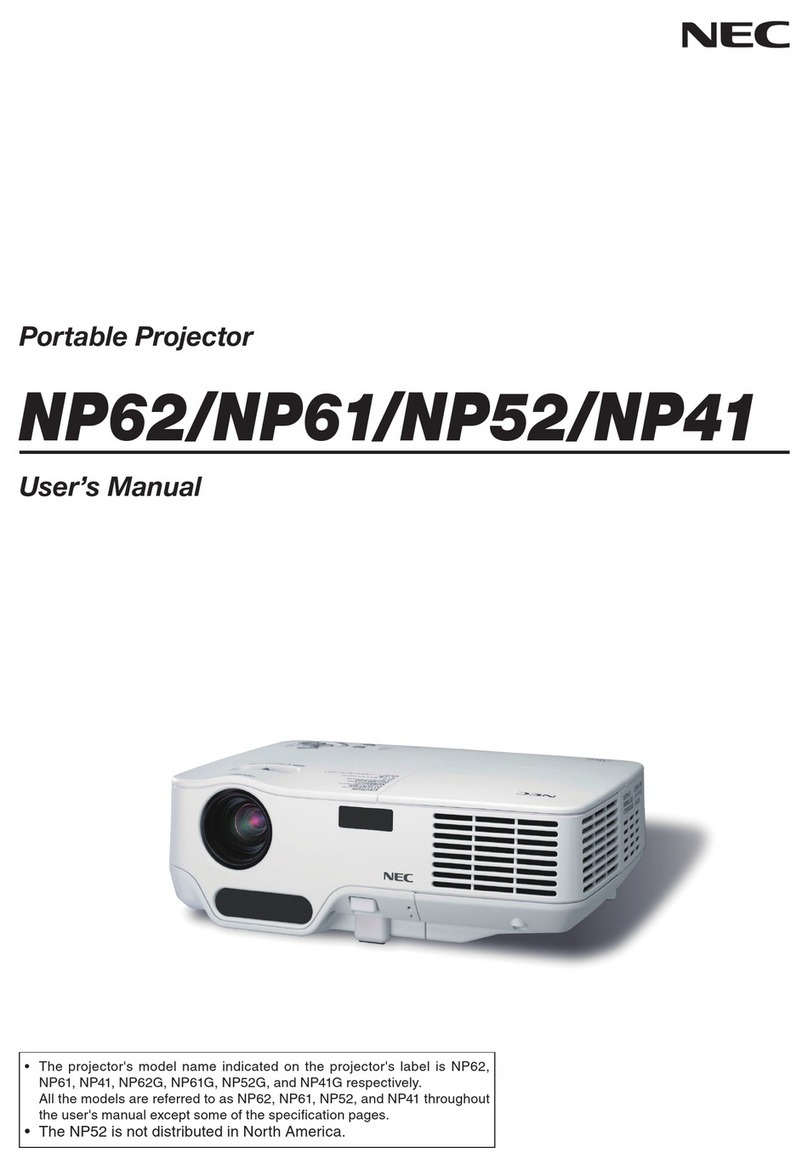 NEC NP41G user manual