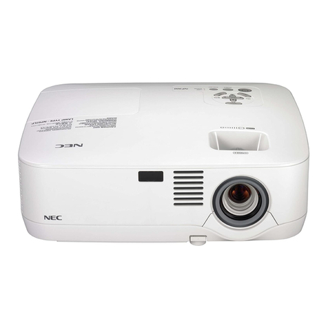 NEC NP610 Series user manual
